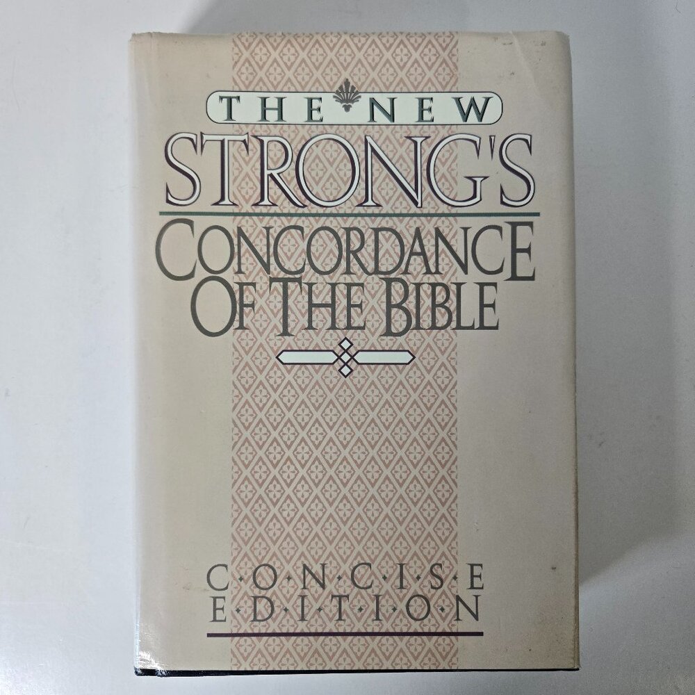 The New Stronge's Concordance Of The Bible Hardcover